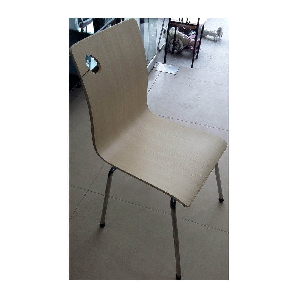 Dining & Canteen Chairs Divaes (20150320_153320) – Easy-Clean Poly Shell & Metal Base