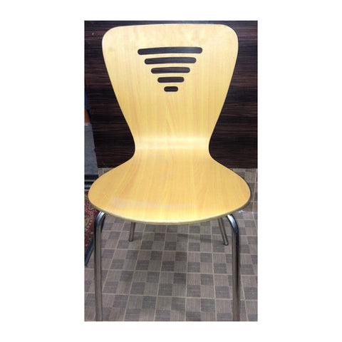 Divaio Dining & Canteen Chairs Easy-Clean Poly Shell & Metal Base, Offix Furniture