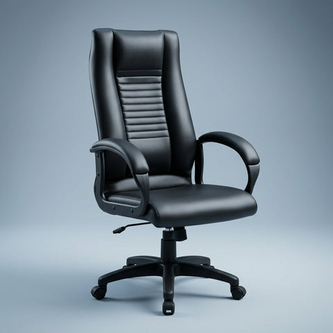 Adan High Back Executive Leather Chair, Offix Furniture