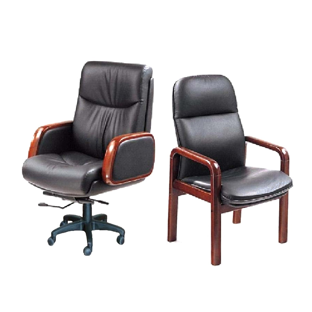 High Back Executive Chairs Brg (BRG-SL) – Padded Arms & Hydraulic Base