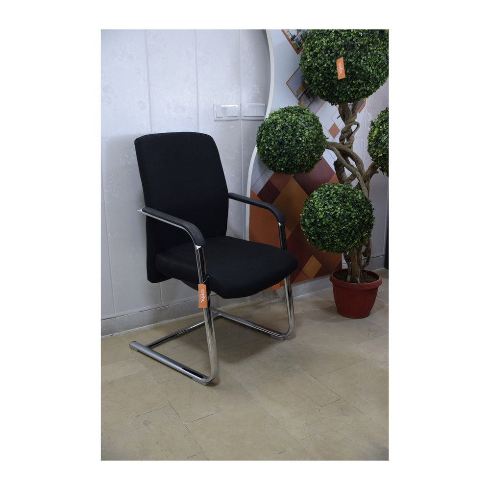 Visitor & Guest Chairs Donut (DONUT-V-BL) – Heavy-Duty Sled Base & Padded Seat