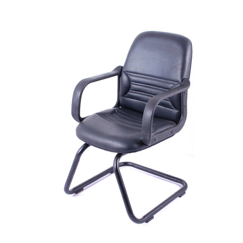 Lazzaro Visitor & Guest Chairs Heavy-Duty Sled Base & Padded Seat, Offix Furniture