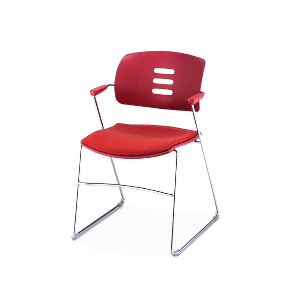 Visitor & Guest Chairs Edena (030) – Heavy-Duty Sled Base & Padded Seat