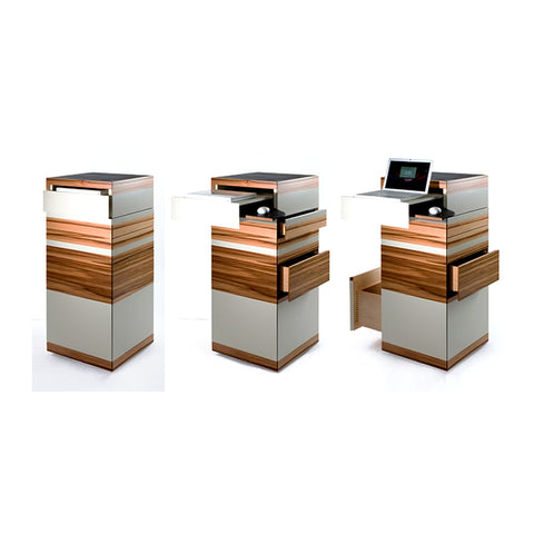 Helios Rostrums & Podiums Angled Reading Ledge & Microphone Port, Offix Furniture