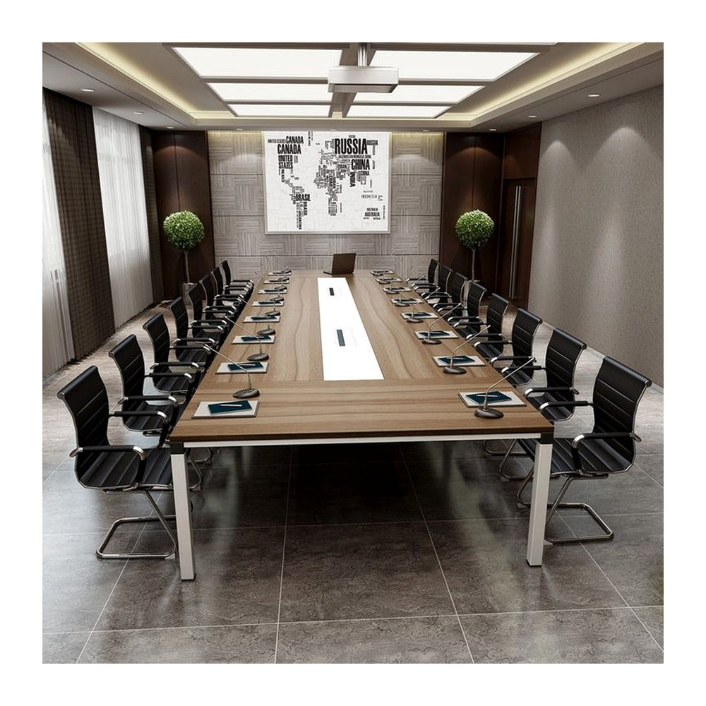 Conference & Boardroom Tables Pzoom (PZOOM) – Multi-Seater Layout & Concealed Wire Box
