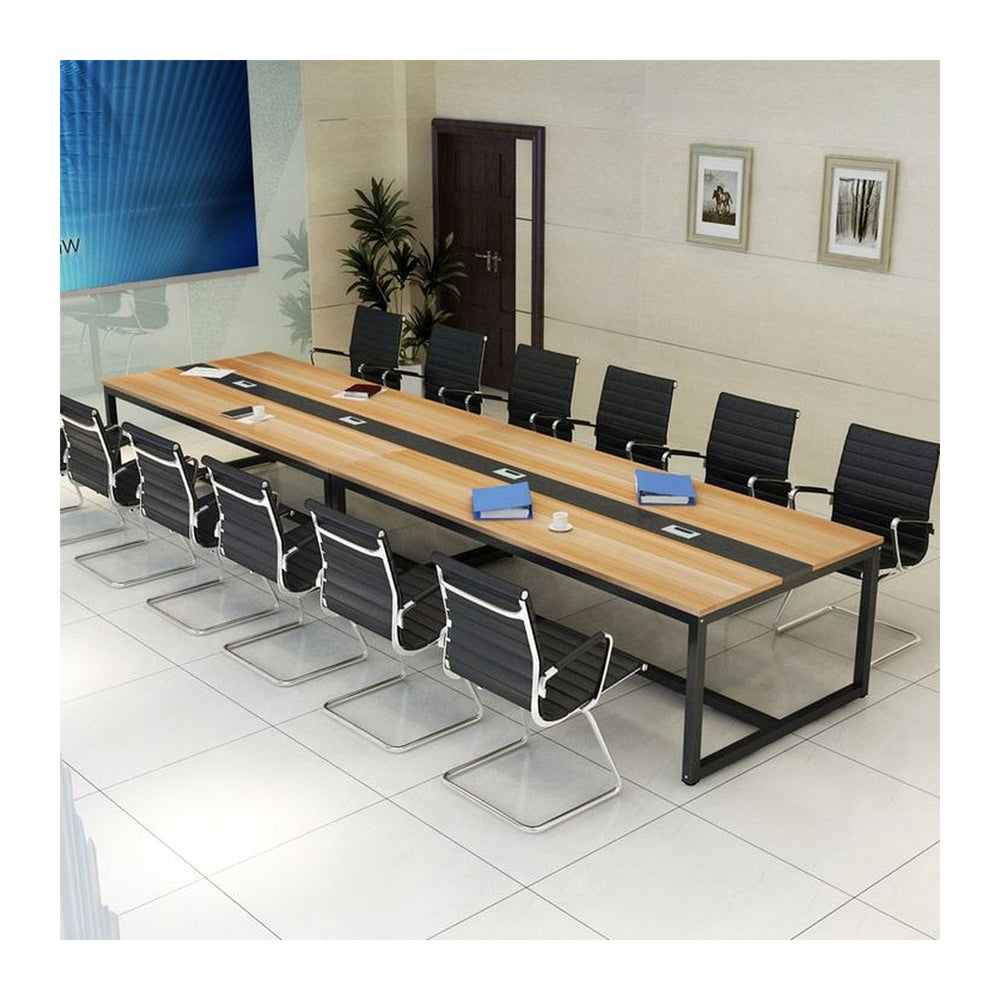 Conference & Boardroom Tables Emirates (RELUM) – Multi-Seater Layout & Concealed Wire Box