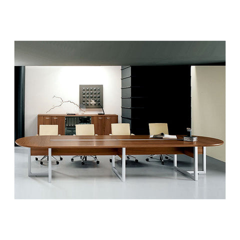 Santia Conference & Boardroom Tables Multi-Seater Layout & Concealed Wire Box, Offix Furniture
