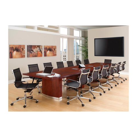 Sironi Conference & Boardroom Tables Multi-Seater Layout & Concealed Wire Box, Offix Furniture