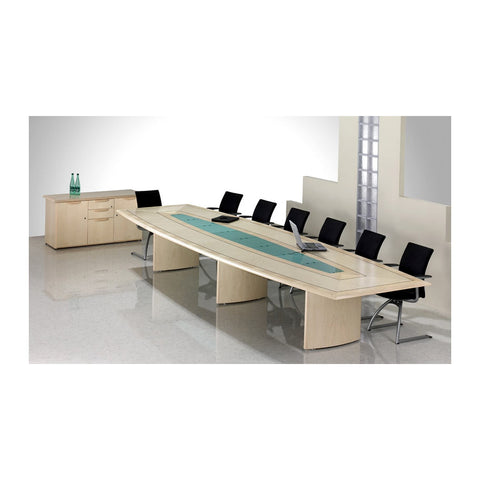 Calaio Conference & Boardroom Tables Multi-Seater Layout & Concealed Wire Box, Offix Furniture