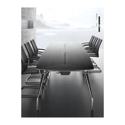 Cleoa Conference & Boardroom Tables Multi-Seater Layout & Concealed Wire Box, Offix Furniture