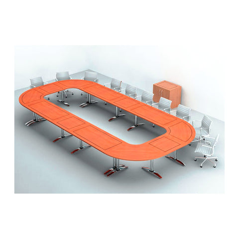 Cleoex Conference & Boardroom Tables Multi-Seater Layout & Concealed Wire Box, Offix Furniture