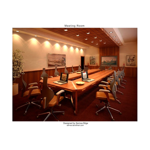 Coveen Conference & Boardroom Tables Multi-Seater Layout & Concealed Wire Box, Offix Furniture