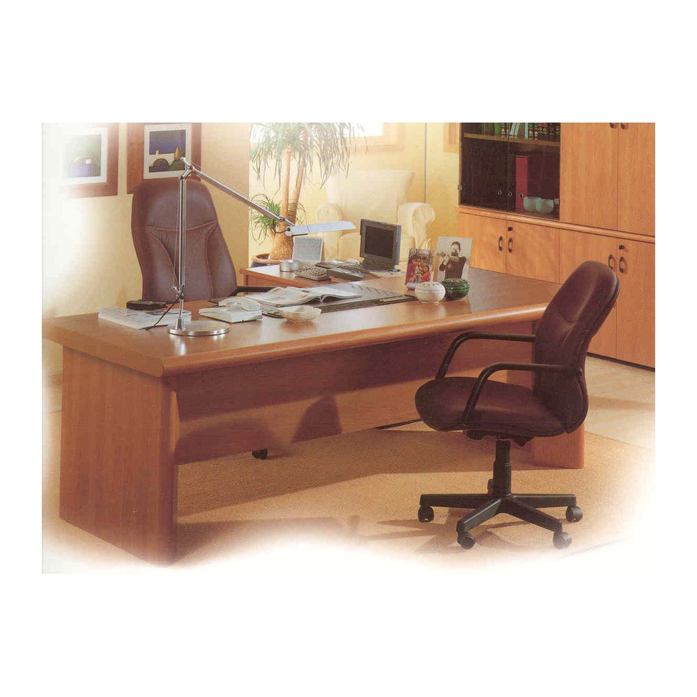 Classic Executive Desks Enzoian (007) – Integrated Pedestal Drawers & PVC Edge