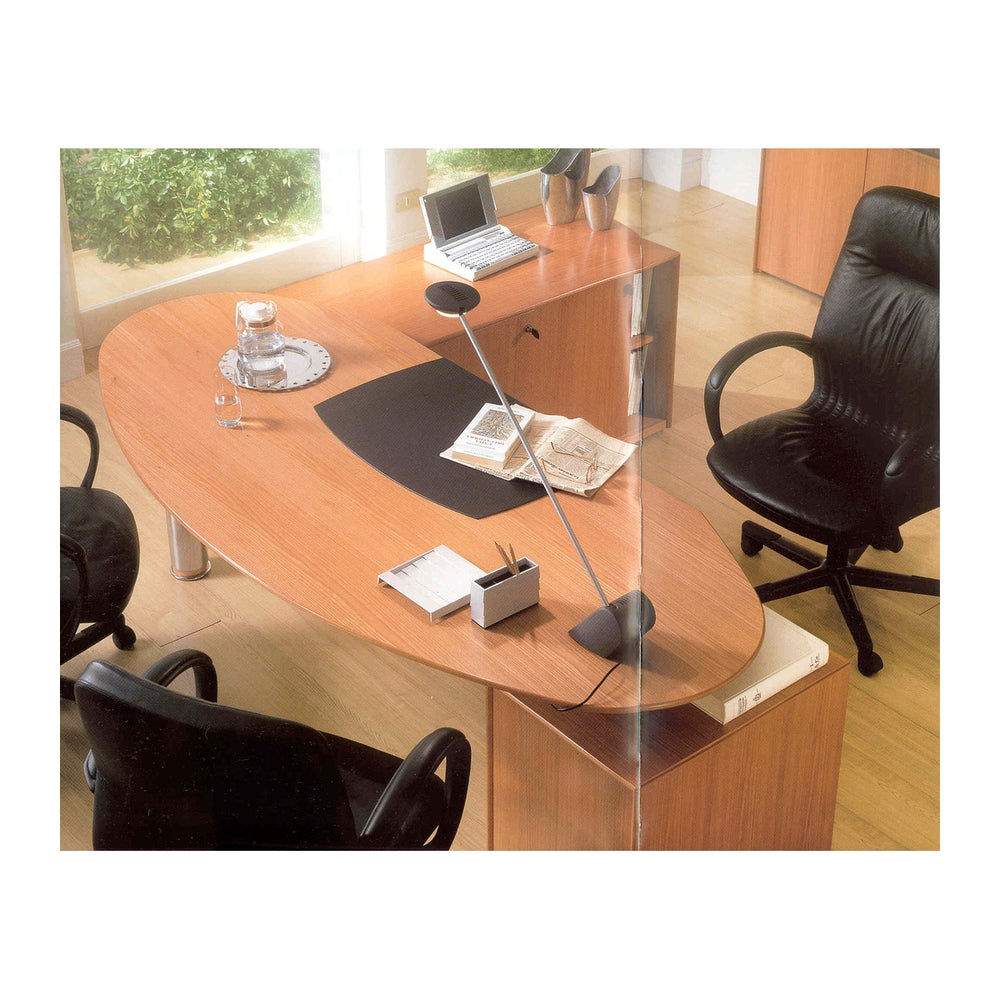 Classic Executive Desks Epicius (050) – Integrated Pedestal Drawers & PVC Edge