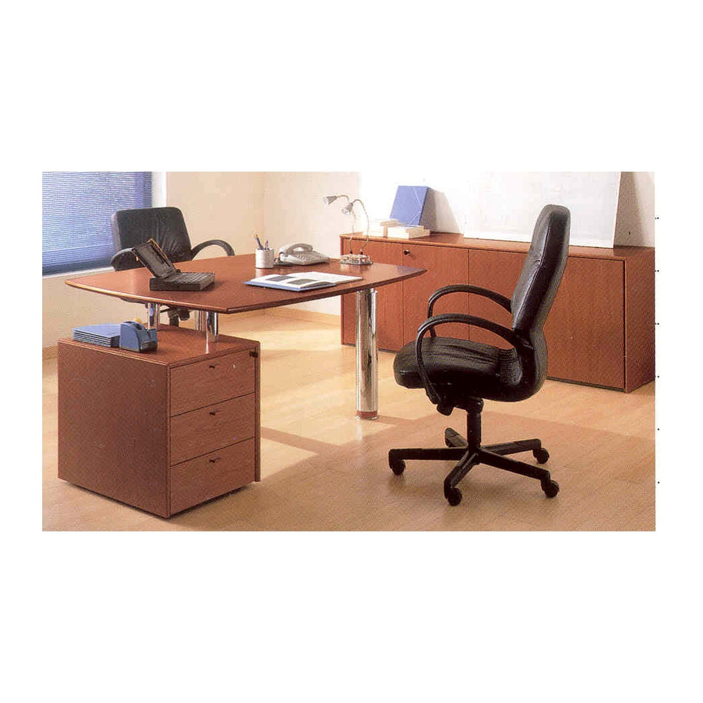 Classic Executive Desks Epicino (054) – Integrated Pedestal Drawers & PVC Edge