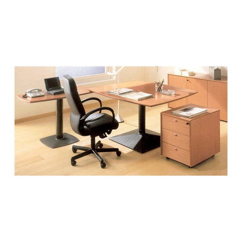 Faroan Classic Executive Desks Integrated Pedestal Drawers & PVC Edge, Offix Furniture