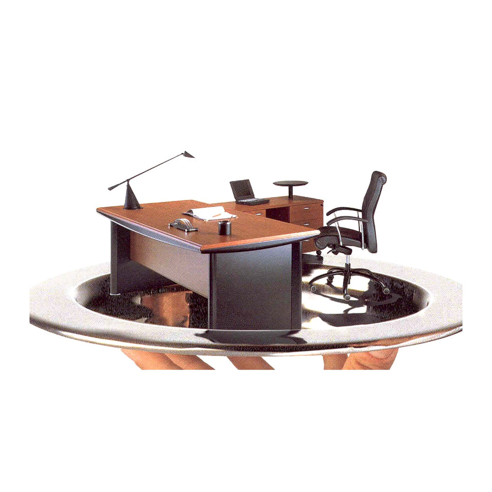 Classic Executive Desks Faroian (089) – Integrated Pedestal Drawers & PVC Edge