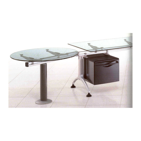 Finoil Classic Executive Desks Integrated Pedestal Drawers & PVC Edge, Offix Furniture