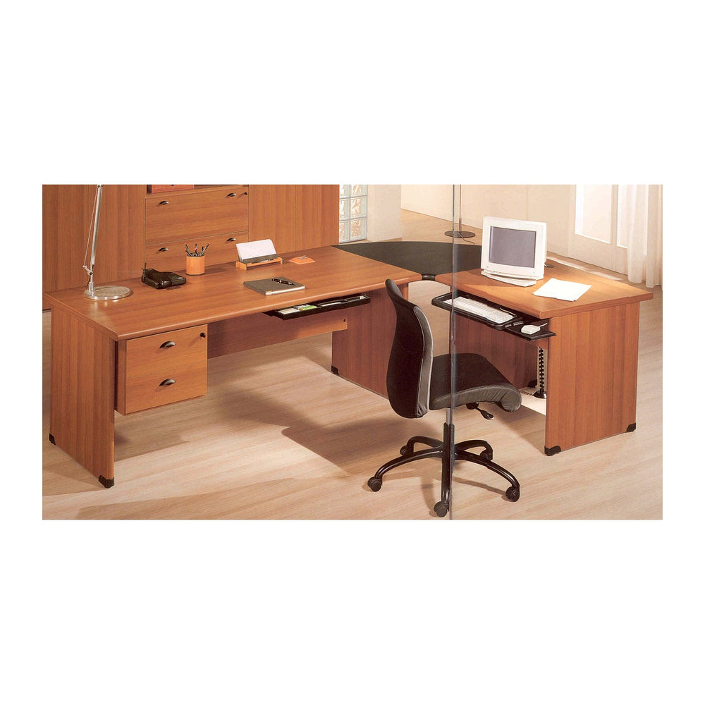 Classic Executive Desks Finoum (118) – Integrated Pedestal Drawers & PVC Edge