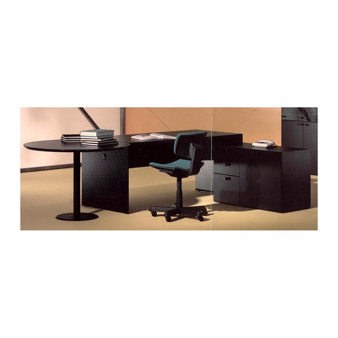 Finoist Classic Executive Desks Integrated Pedestal Drawers & PVC Edge, Offix Furniture