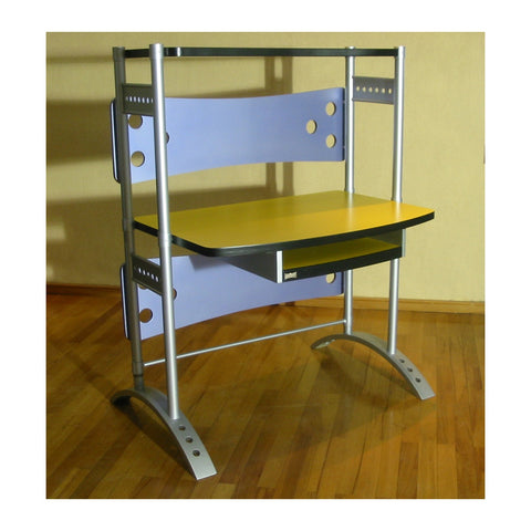 Brioia Computer Desks Keyboard Tray & CPU Tower Compartment, Offix Furniture