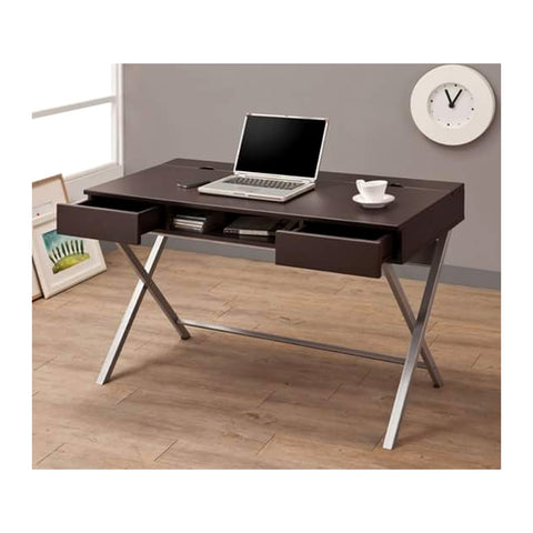 Pollux Study & Writing Desks Clean Worktop & Storage Utility Drawers, Offix Furniture
