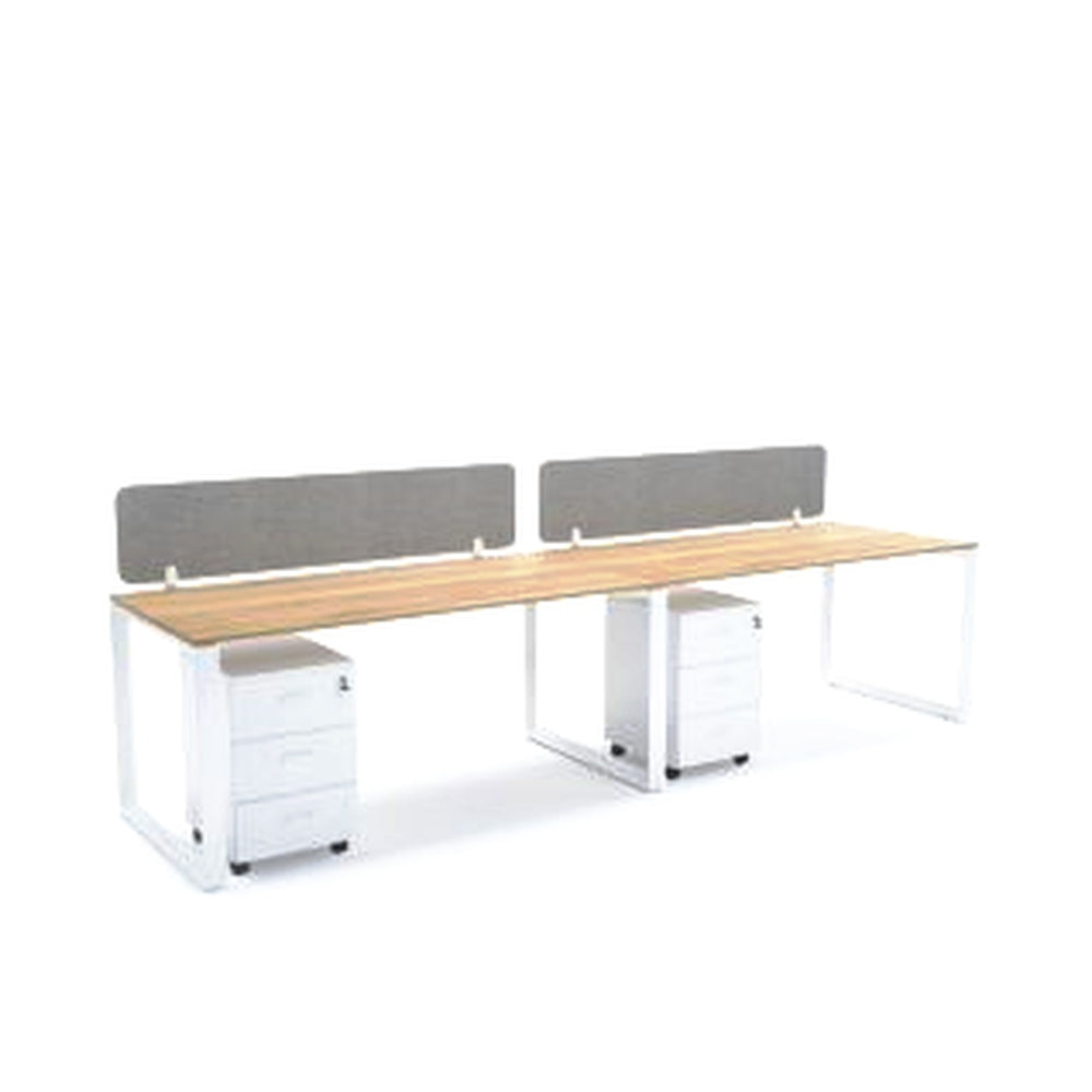 Modular Office Workstations Castiel (DIAMOND-Workstation-Cluster-of-2-In-Line-updated-1-280x280) – Cluster Pod Layout & Acoustic Screen Dividers