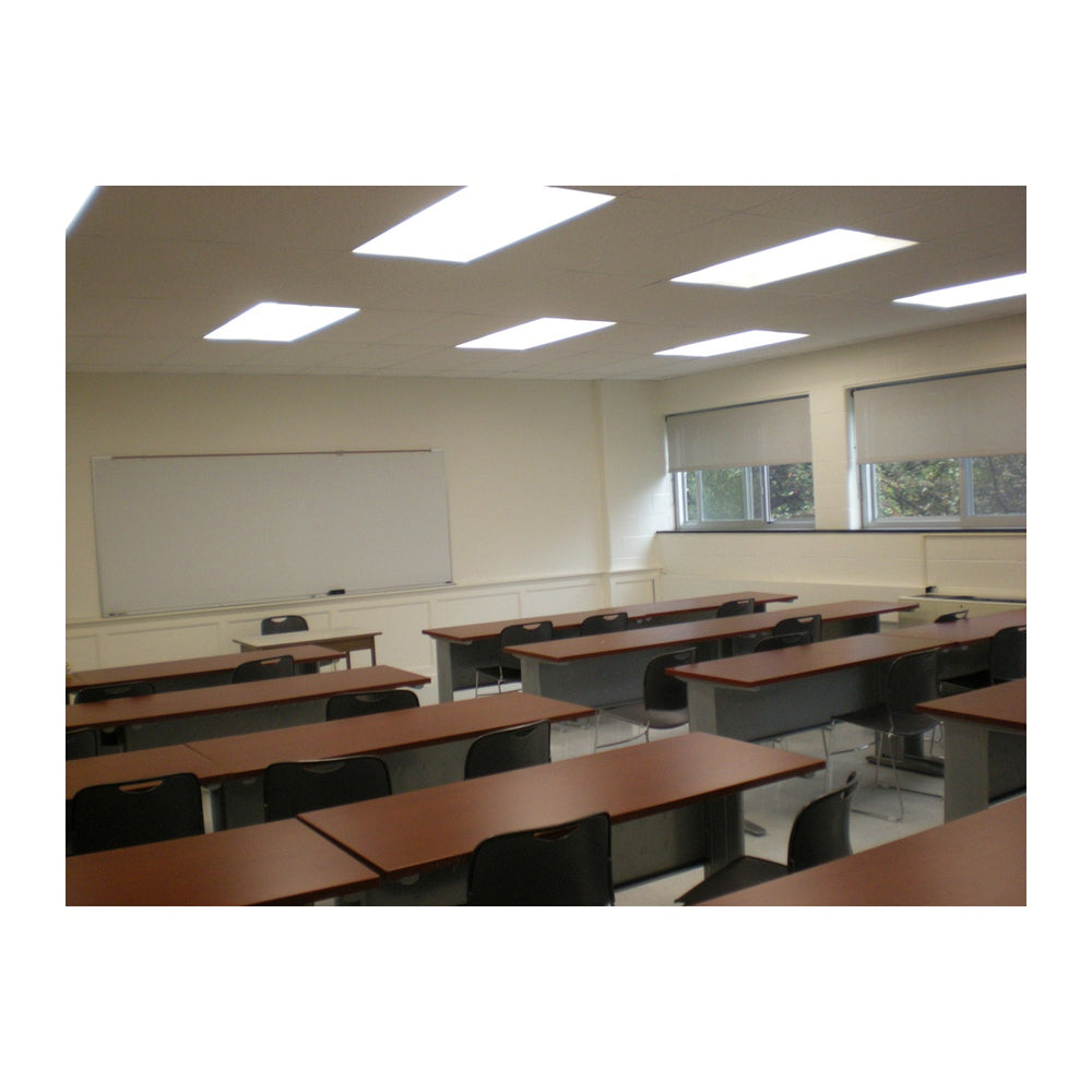 Classroom Desks & Dual Benches Dynasty (023) – Integrated 2-Student Bench & Metal Frame
