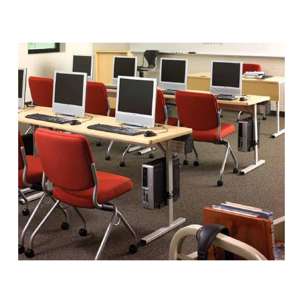 IT & Computer Lab Furniture Aeroia (010) – Integrated Cable Raceway & CPU Mounting