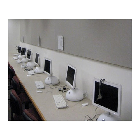 Aeroio IT & Computer Lab Furniture Integrated Cable Raceway & CPU Mounting, Offix Furniture