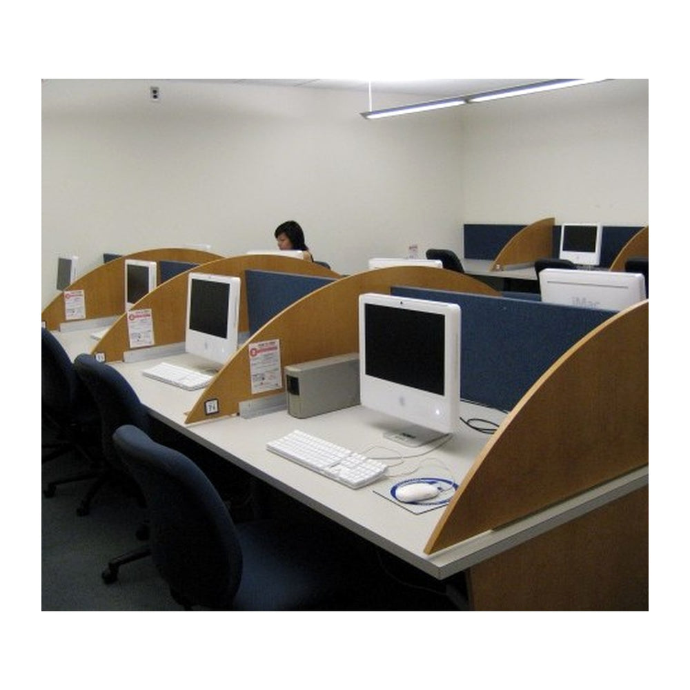 IT & Computer Lab Furniture Aeroix (018) – Integrated Cable Raceway & CPU Mounting