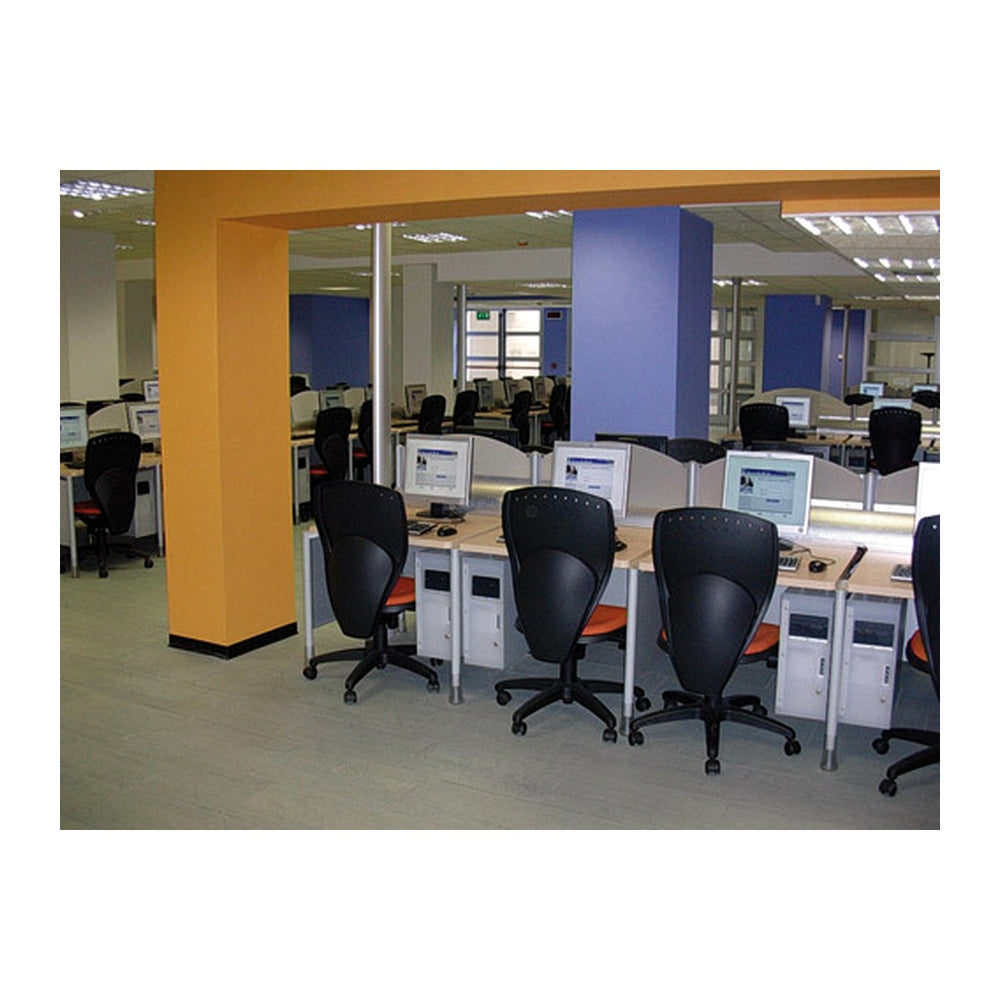 IT & Computer Lab Furniture Aeroon (019) – Integrated Cable Raceway & CPU Mounting