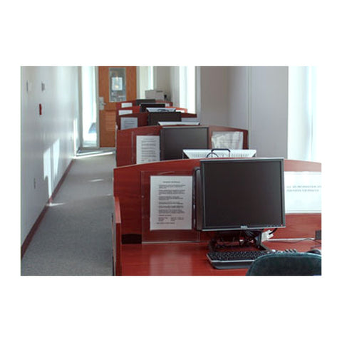 Aeroox IT & Computer Lab Furniture Integrated Cable Raceway & CPU Mounting, Offix Furniture