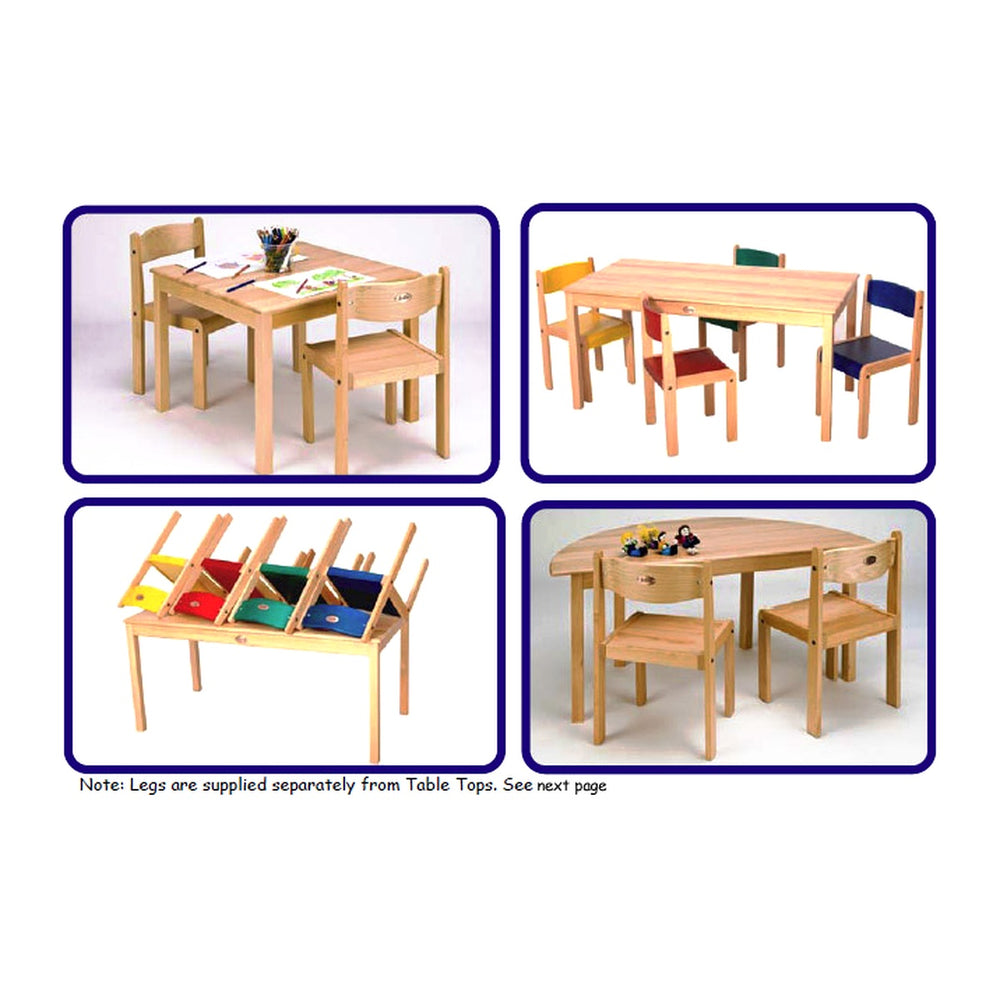 Kids & Early Learning Desks Altoa – Rounded Edges & Cheerful Activity Top