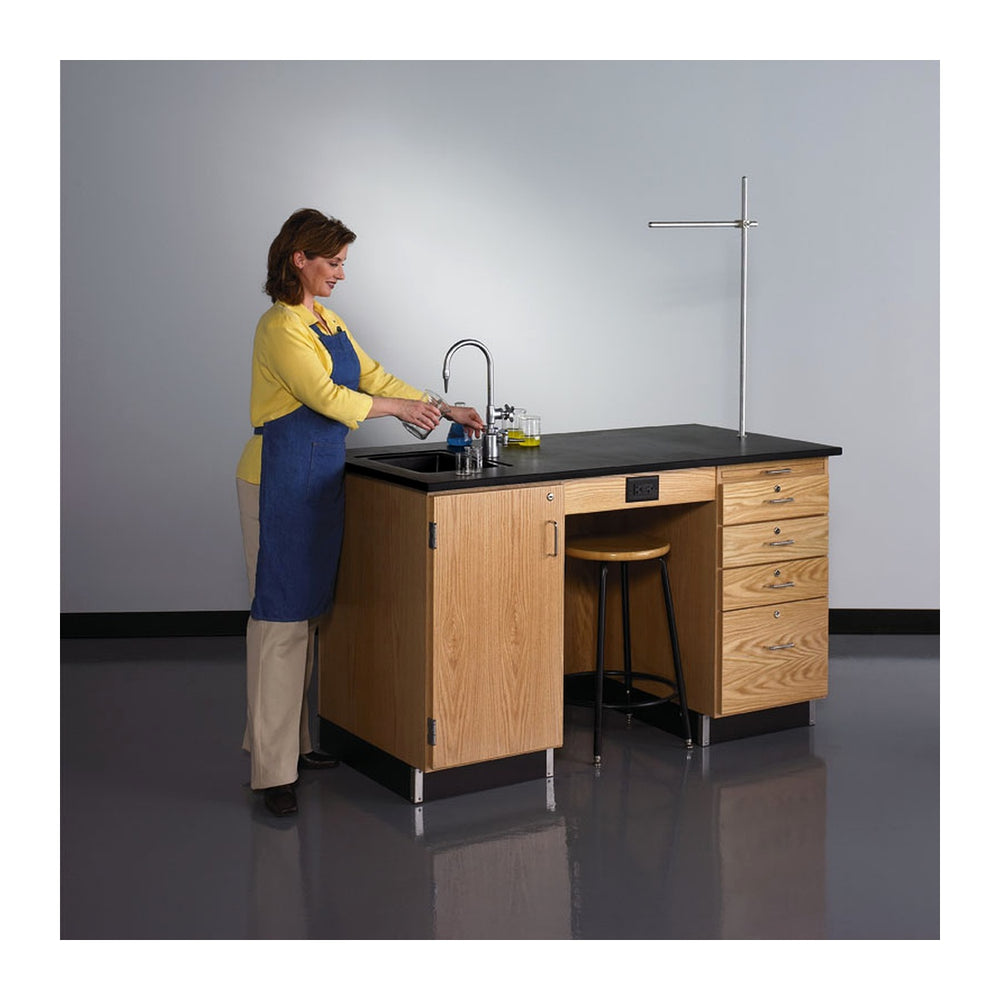 Science & Lab Workbenches Altoos (008) – Chemical-Resistant Top & Heavy Steel Base