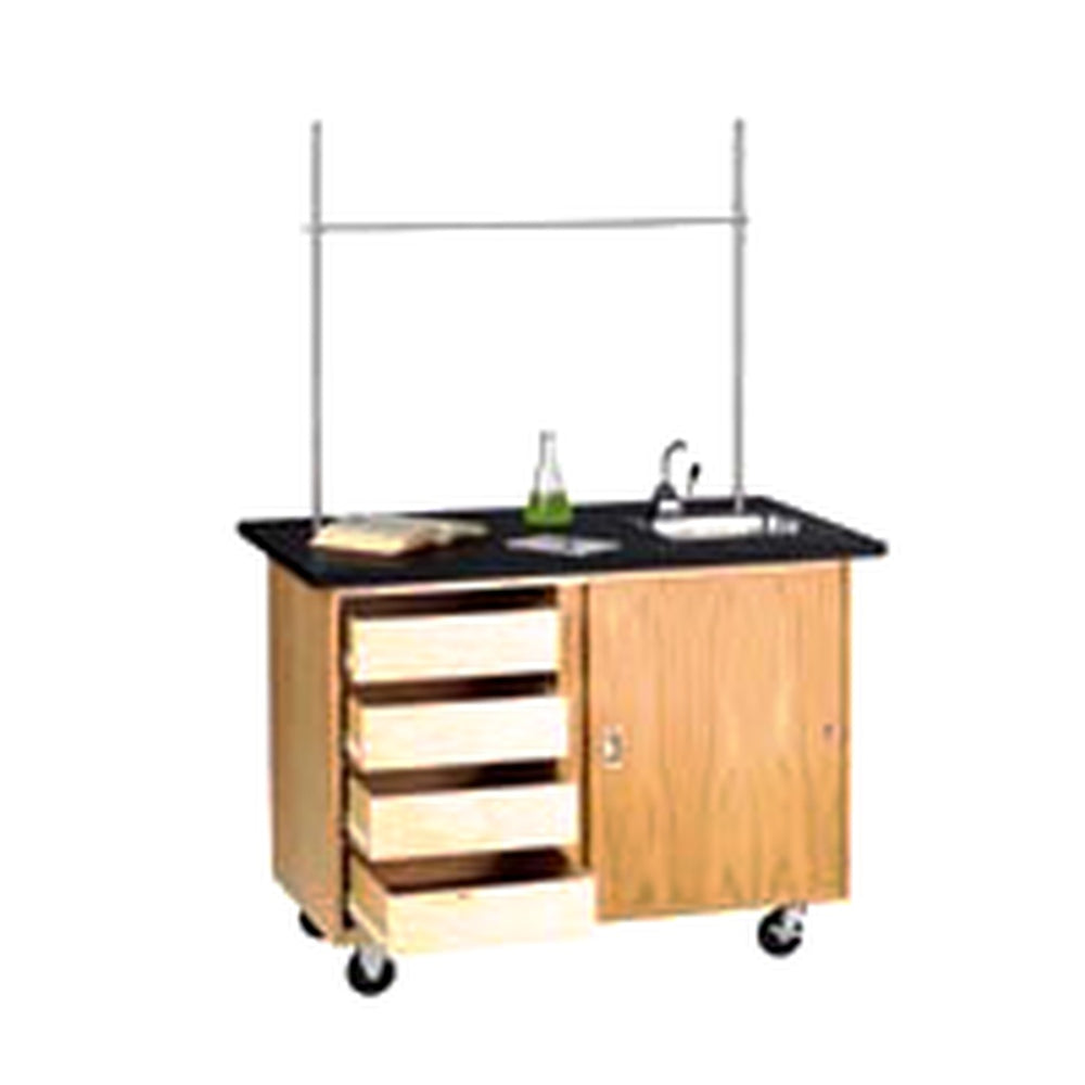 Science & Lab Workbenches Altoux (014) – Chemical-Resistant Top & Heavy Steel Base