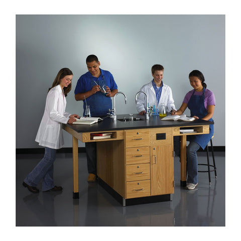 Altoius Science & Lab Workbenches Chemical-Resistant Top & Heavy Steel Base, Offix Furniture