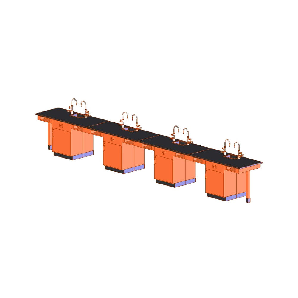 Science & Lab Workbenches Altoino (026) – Chemical-Resistant Top & Heavy Steel Base