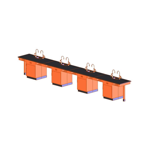 Altoino Science & Lab Workbenches Chemical-Resistant Top & Heavy Steel Base, Offix Furniture
