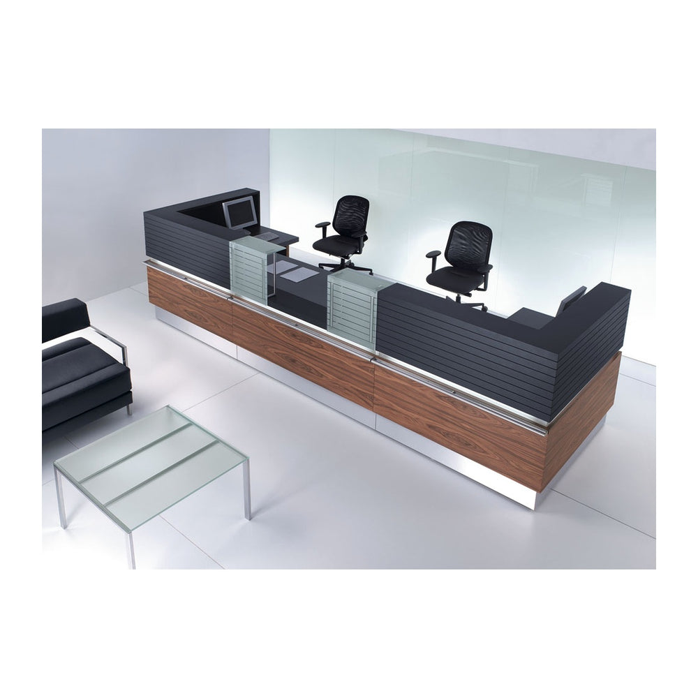 Reception Counters & Desks Bieder (BIEDER) – High Transaction Ledge & Lockable Drawers