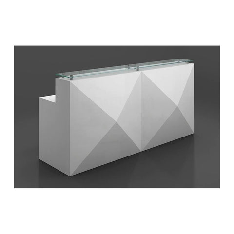 Loopex Reception Counters & Desks High Transaction Ledge & Lockable Drawers, Offix Furniture