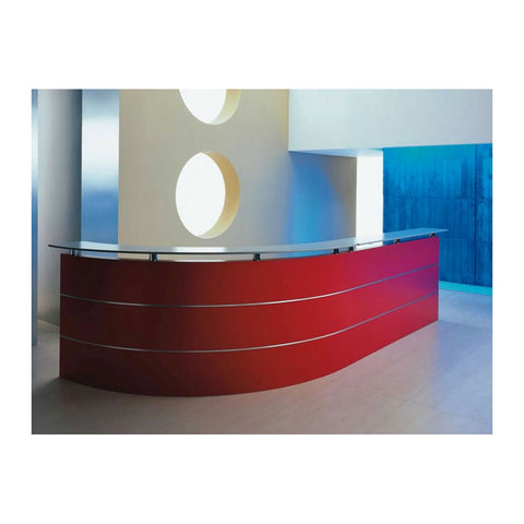 Portug Reception Counters & Desks High Transaction Ledge & Lockable Drawers, Offix Furniture
