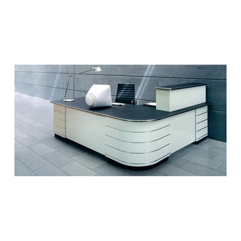 Neroen Reception Counters & Desks High Transaction Ledge & Lockable Drawers, Offix Furniture