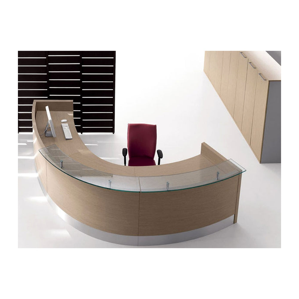 Reception Counters & Desks Neroin (102) – High Transaction Ledge & Lockable Drawers