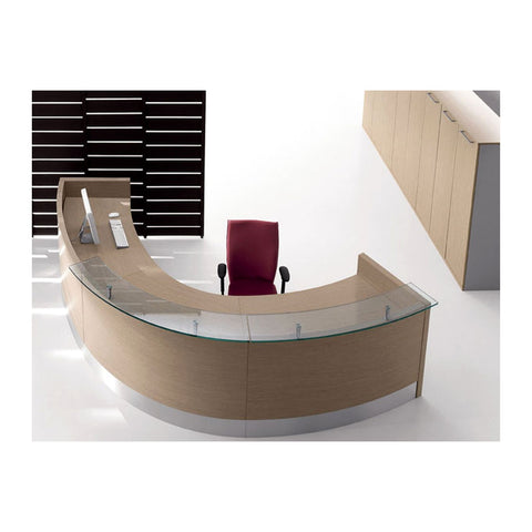 Neroin Reception Counters & Desks High Transaction Ledge & Lockable Drawers, Offix Furniture