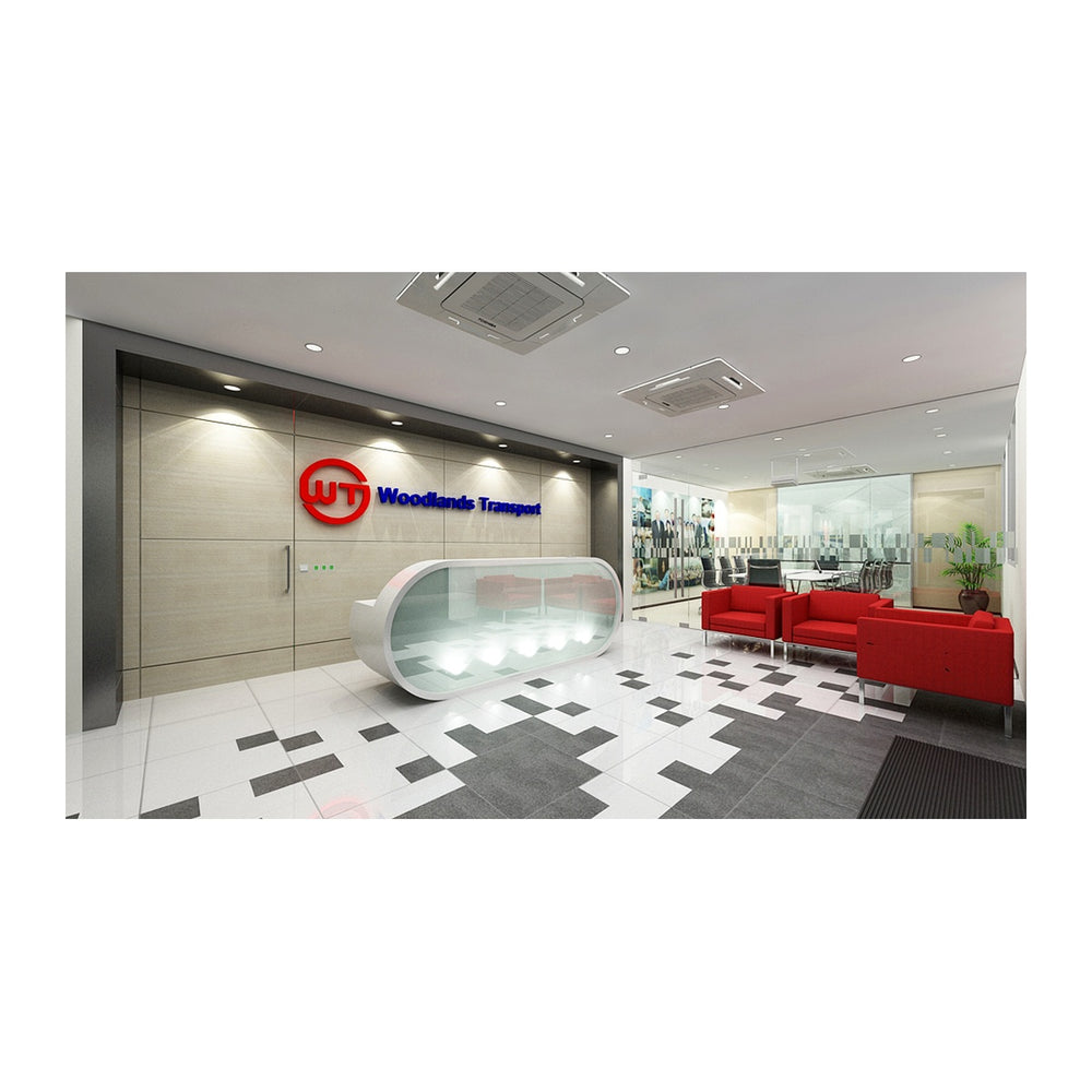 Reception Counters & Desks Nevaas (132) – High Transaction Ledge & Lockable Drawers