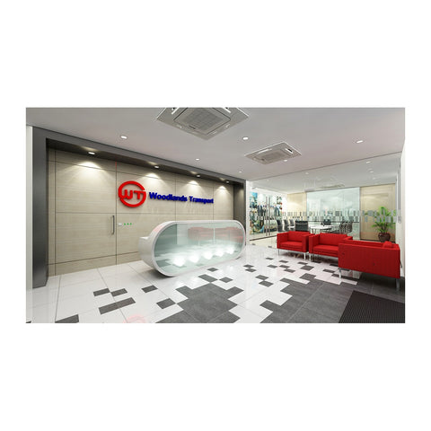 Nevaas Reception Counters & Desks High Transaction Ledge & Lockable Drawers, Offix Furniture