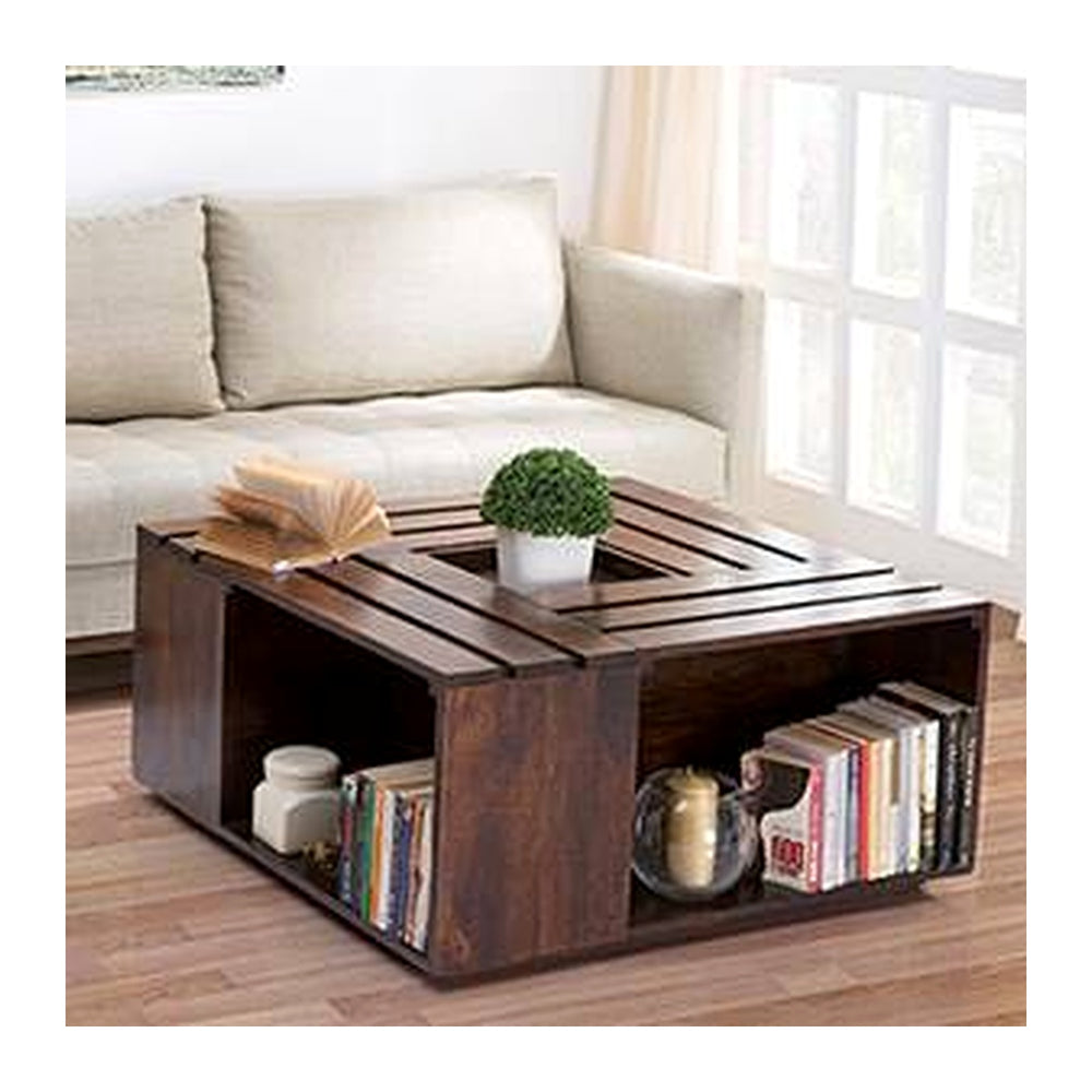 Center & Coffee Tables Edgewood (CRATE) – Laminated Coffee Tabletop & Sturdy Base