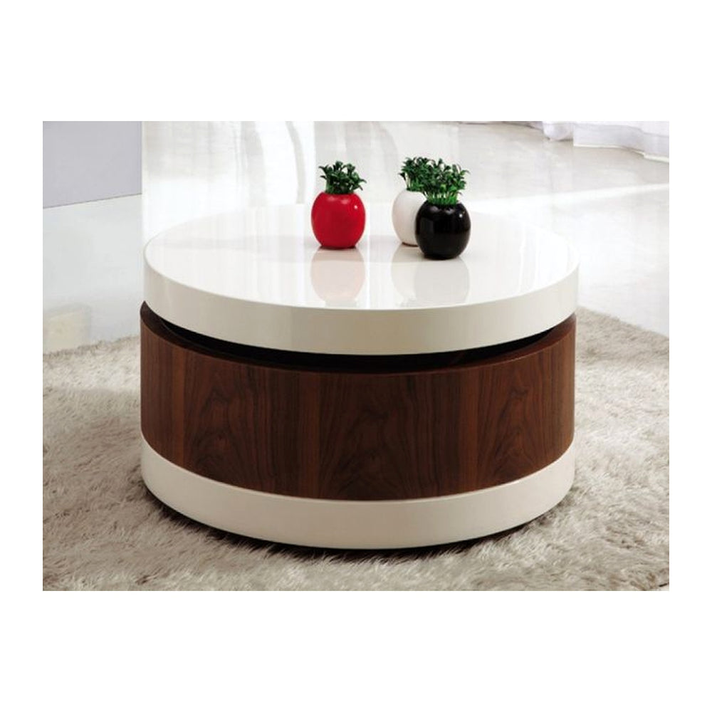 Center & Coffee Tables Chiroa (RUSTIC) – Laminated Coffee Tabletop & Sturdy Base