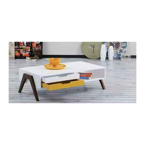 Yellay Center & Coffee Tables Laminated Coffee Tabletop & Sturdy Base, Offix Furniture